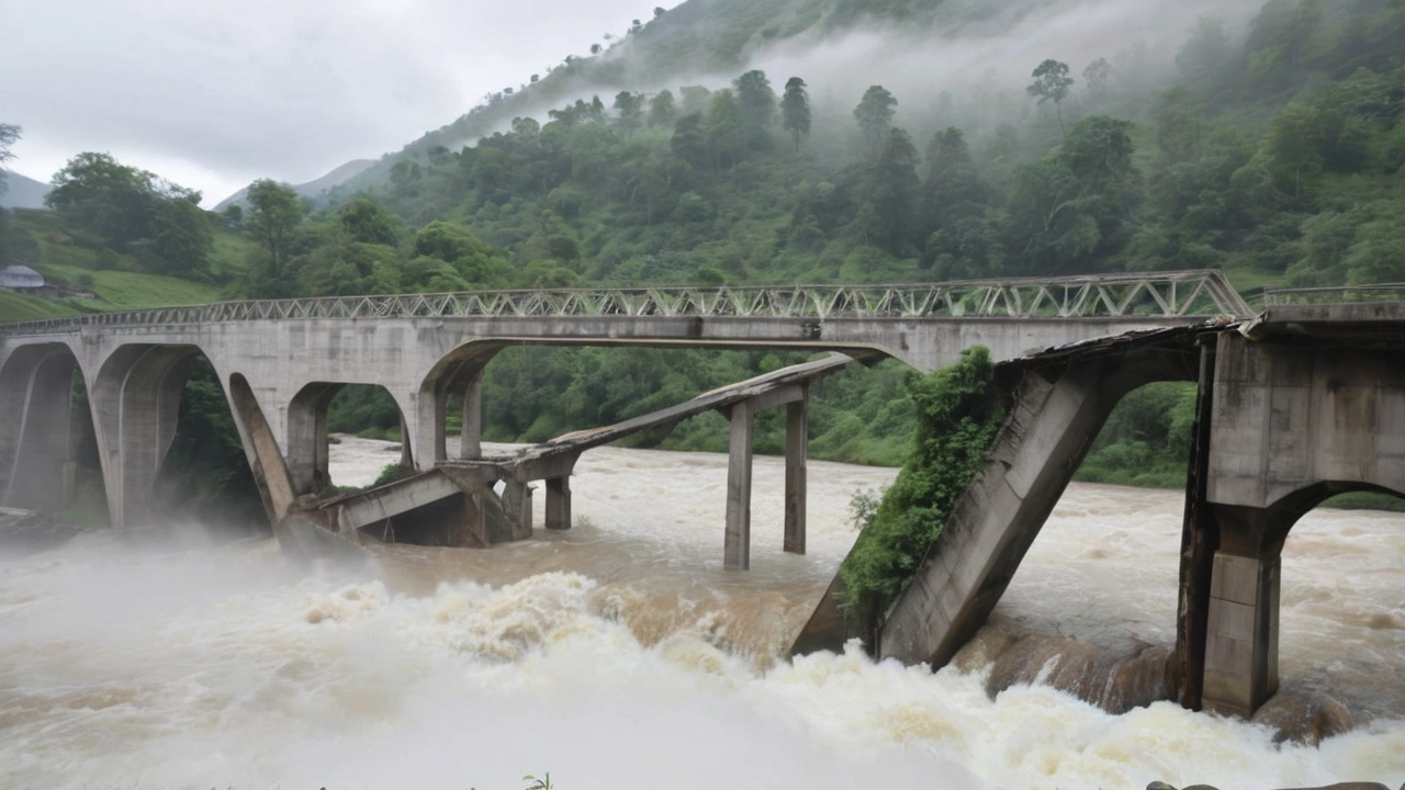 Трагедия в Китае: Обрушение моста привело к гибели 11 человек