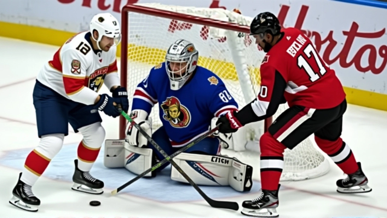 Florida Panthers разгромили Ottawa Senators 6:2 в Sunrise – победа чемпиона