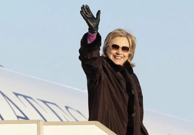  Хилари Клинтон в Москве