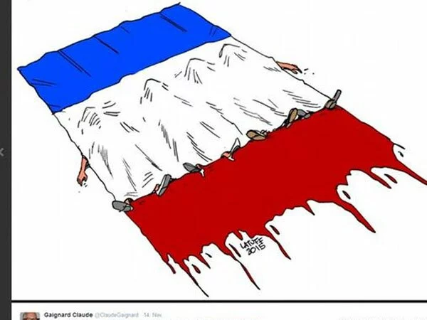 436 Реакции на теракты в Париже: Рисунки солидарности